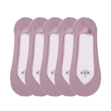 [ セット商品と単品商品] デイリーベーシック_レディース 薄手 浅履き ボーダー インビジブルソックス 春夏秋用（10足/1足）