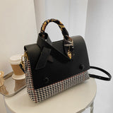 チェッコ_チェック柄 ショルダー＆メッセンジャーバッグ