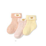 [ セット商品 ] ベビースマイル_冬あったか 厚手フリース ルーズタオルソックス(3足)