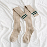 ミルキームード_レディース オーバーニーソックス ハイチューブ 太もも丈 ファッション