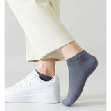 [ セット商品と単品商品]デイリーベーシック_メンズ コットン 抗ピリング 吸汗速乾 デオドラント メッシュ ボートソックス（10足/5足/3足/1足）