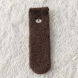 リラックスウォーム_レディース 裏起毛 プラッシュソックス 厚手 あったか 冬用