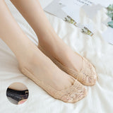 ラブリーレース_レディース レース フットカバー 浅履きソックス