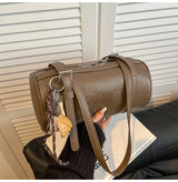 EMBOSS LINE_型押し アンダーアーム ショルダーバッグ レディース 通勤