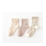 [ セット商品 ] レディース 厚手 コットンソックス（３足）