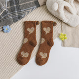 [ セット商品 ] リラックスウォーム_コーラルフリースソックス あったか 冬用 ルームソックス（3足）