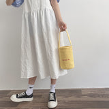 RainPop_Plain Canvas Portable Umbrella Bag (Candy Color)