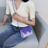 リップポップ_レディース ミニ リップスティック型 ショルダーバッグ