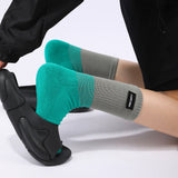 タオル底 スポーツソックス｜綿素材クッションタイプ 男女兼用トレンドデザイン