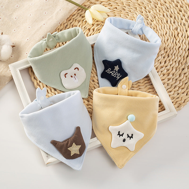 サマースカイ_夏用キッズ薄手スカーフ 男女兼用