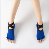 [ セット商品と単品商品] ヨガフィット5_ヨガ用 5本指ソックス 滑り止め付き（15足/10足/5足/1足）