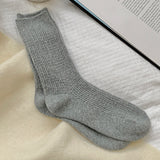 デイリーウォーム_レディース 厚手 裏起毛 あったかウールソックス