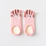 リラックスウォーム_厚手 暖か フロアソックス 冬用