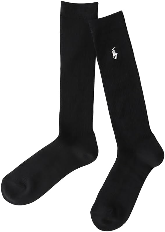 Polo Ralph Lauren 03217507 Women's Socks Polo Ralph Lauren 12.6 inches (32 cm) Length One Point School Socks