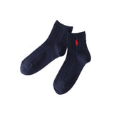 Polo Ralph Lauren 03207386 Women's Socks, One Point, Cable, Short Socks,