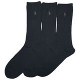 [POLO RALPH LAUREN] [ポロラルフローレン] メンズ ビジネス ソックス 3足セット 男性用靴下 8437 [並行輸入品]