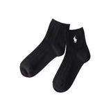 Polo Ralph Lauren 03207386 Women's Socks, One Point, Cable, Short Socks,