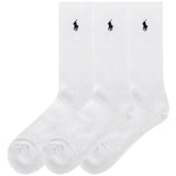 [ポロラルフローレン] メンズ クルー ソックス カジュアル 3足セット 男性用靴下 821032PK [並行輸入品]