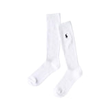 Polo Ralph Lauren 03217512 Women's Socks, 14.2 inches (36 cm) Length, One Point School Socks,