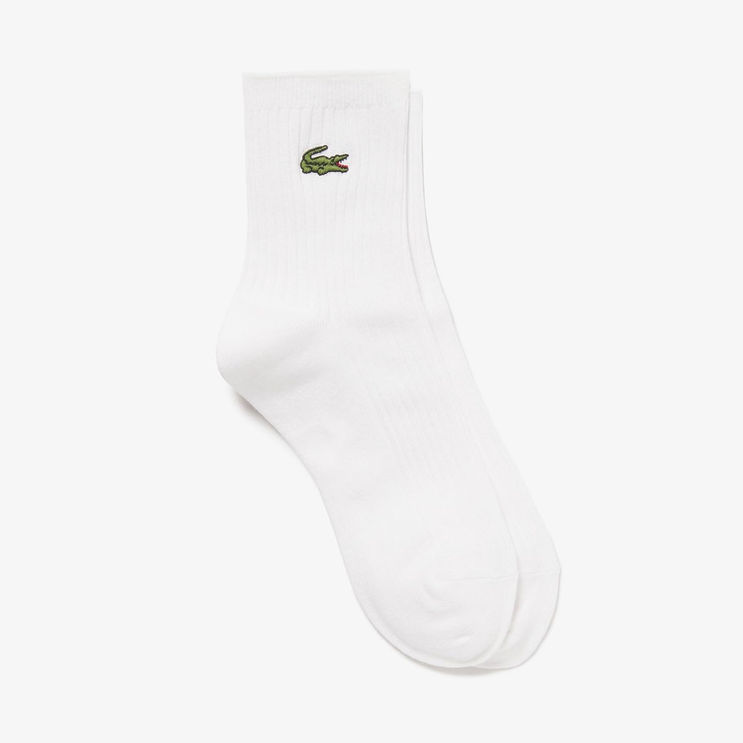 Lacoste Women's Croc Emblem Plain Short Socks