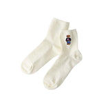 Polo Ralph Lauren 03207311 Women's Organic Cotton Blend, Polo Bear, Short Socks