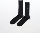 Polo Ralph Lauren Socks, 3 Pair Set, One Point, Embroidery, Crew Length, Unisex, Adult