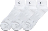 Polo Ralph Lauren 824049PK White (100) Men's Casual Short Socks, Set of 3, Sports, Men's Socks, 9.8-11.4 inches (25.0-29.0 cm) [Parallel Import], White (100)