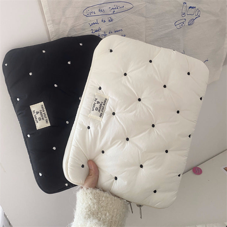 パフィーガード_ダウンコットン パデッド タブレット保護ケース ジャケットライナー風