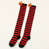 レディース デビル柄オーバーニーソックス | ハロウィン可愛いカートゥーン