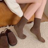 デイリーウォーム_レディース 厚手 裏起毛 あったかウールソックス
