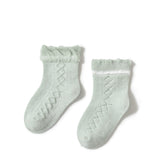 ベビースマイル ベビーメッシュソックス | 夏用薄手ミドル丈4足セット