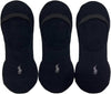 [Polo Ralph Lauren] Men's Short Socks, Sneakers, Set of 3, Casual, Cotton, Men's Socks, 8291PK BLACK(001) Free (Approx. 9.8 - 11.4 inches (25.0 - 29.0 cm) [Parallel import goods], Black (001), Free