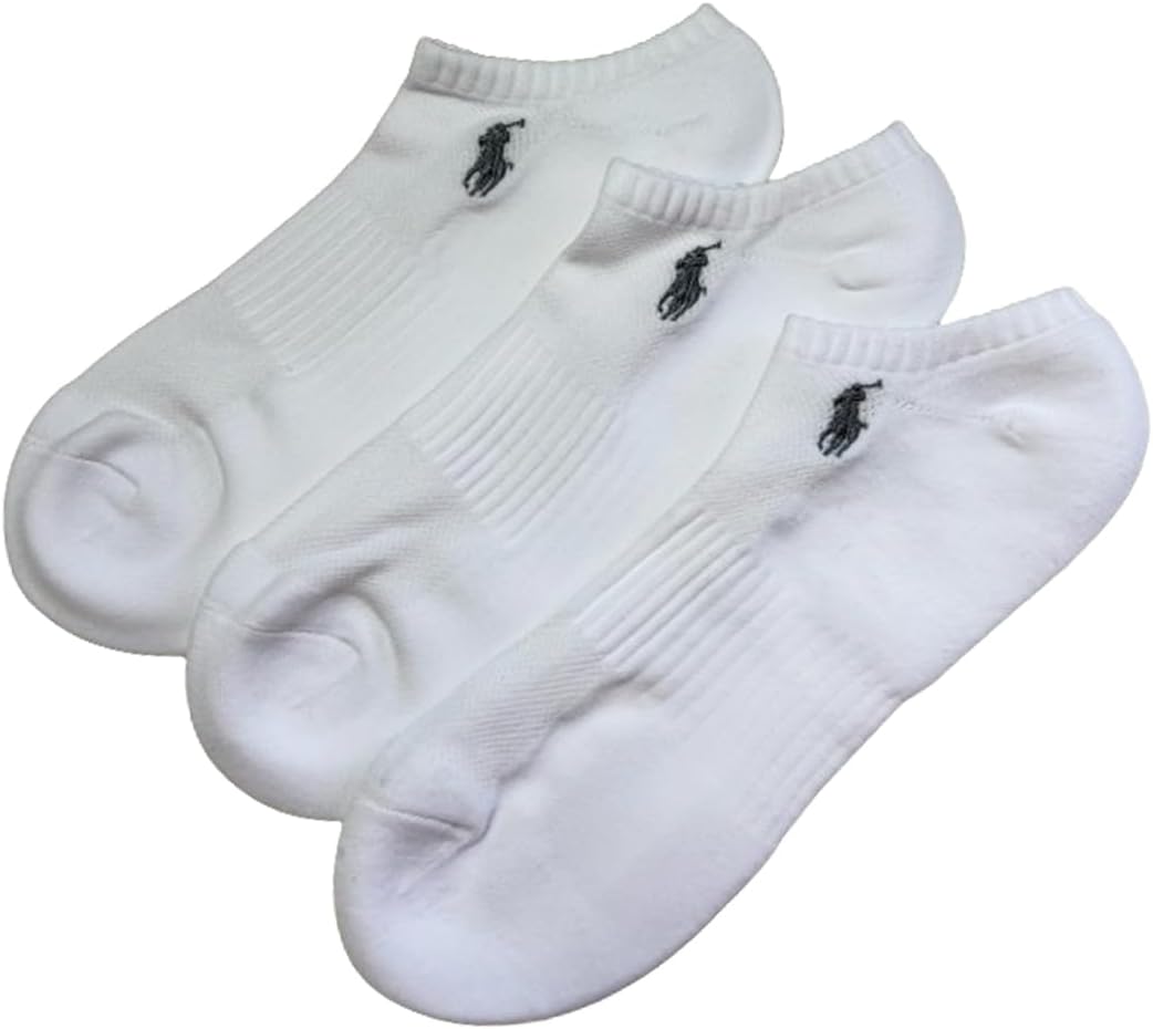 Polo Ralph Lauren Tech Athletic Ped 3 Pk with Polo Player Embroidery