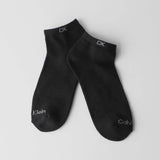Calvin Klein 92572500 3-Pair Set, Bottom Pile, Sneaker-length Socks, Men's, Antibacterial and Odor Resistant, Plain, Casual, Socks, Men's, Present, Gift, Gift (02. Assorted), 02. assorted
