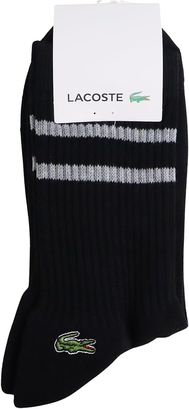 Lacoste Men's Official Pile Line Socks