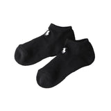 Polo Ralph Lauren 03207894 Women's Socks, Organic Cotton, Sole Pile, One Point, Sneaker Socks