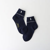 Polo Ralph Lauren 04803763 Children's Folding Picot Sewing Machine Short Socks, Unisex Children