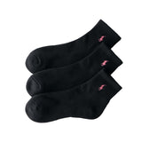Polo Ralph Lauren 93246914 Women's Socks, 3 Pair Set, Footed Pile, One-Point, Short Socks, Unisex Adult
