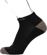 Calvin Klein 92572501 Foot Pile, Antibacterial, Deodorizing, Arch Support, Sneaker Length, Men's, Casual Socks, Unisex, Gentleman, Present Gift (01. Assorted)
