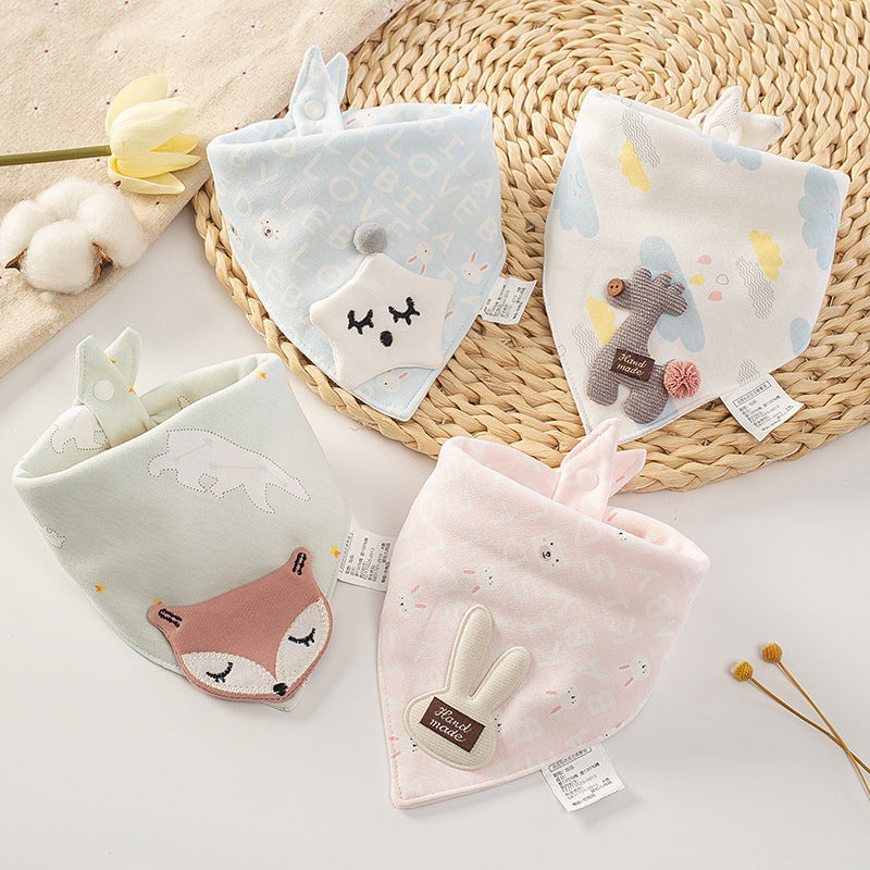 サマースカイ_夏用キッズ薄手スカーフ 男女兼用