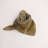 コットンスマイリー_コットン素材 キッズ三角ネックスカーフ 男女兼用 よだれかけにも