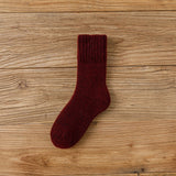 [ セット商品と単品商品] デイリーウォーム_レディース 冬あったか 厚手ウールソックス（5足/1足）