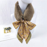 ファームーン_韓国風 厚手あったか冬マフラー レディーズ向け