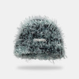 モコフード_冬 ふわもこ耳あて付き フード型防寒ボンネット帽子