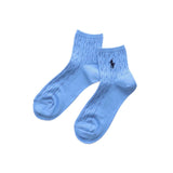 Polo Ralph Lauren 03207386 Women's Socks, One Point, Cable, Short Socks,