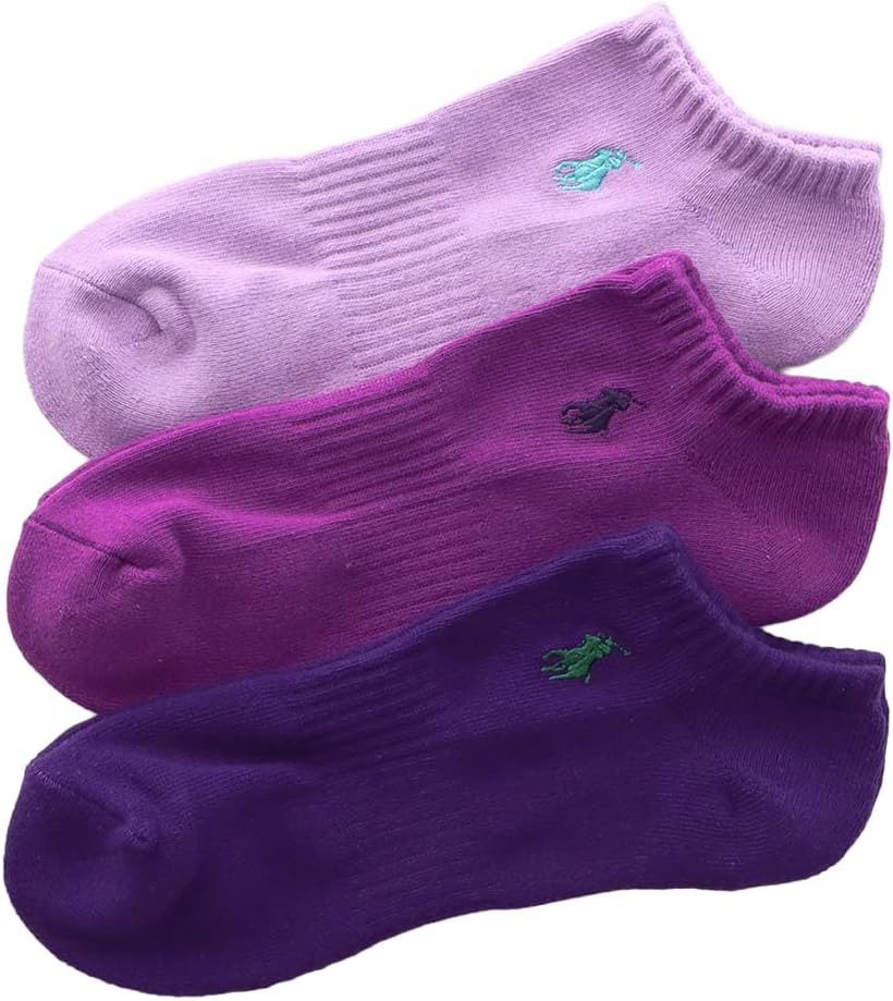 [POLO RALPH LAUREN] ソックス【3足セット】 ポロラルフローレン メンズ レディース 足底パイル アーチサポート 多色 スニーカーソックス 93246602/92009602ユニセックス大人