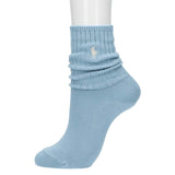 Polo Ralph Lauren 03207538 Women's One-Point Low Gauge Rib Socks