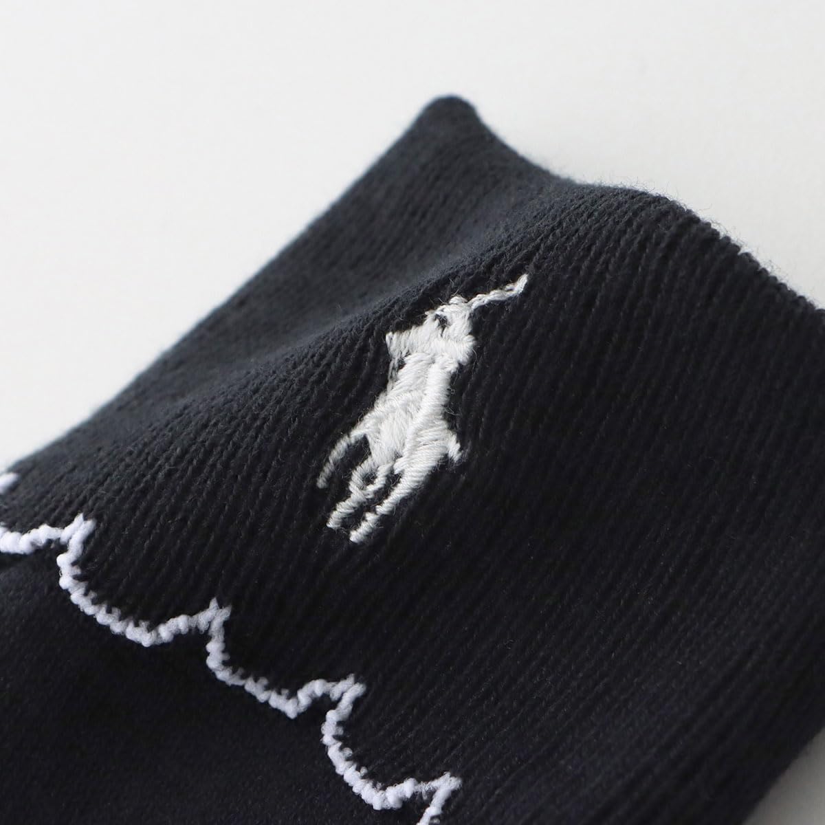 Polo Ralph Lauren Socks 04813773 Unisex Children Folding Picot Sewing Machine High Socks