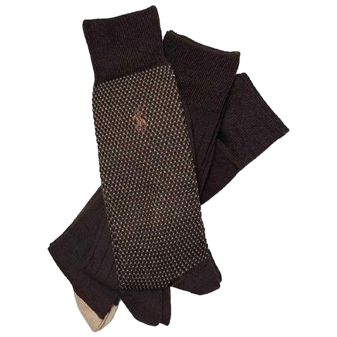 POLO RALPH LAUREN(ポロ ラルフローレン)ビジネス ソックス 3足セット スーパーソフト (抗菌)靴下 8612PK [並行輸入品]