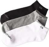 Calvin Klein, 3-Pair Set, Bottom Pile, Sneaker-Length Socks, Men's, Antibacterial and Odor Resistant, Plain, Casual Socks, Socks, Men's, Present, Gift, 92572500 (JP, Number Size, 9.8 inches (25.0 cm